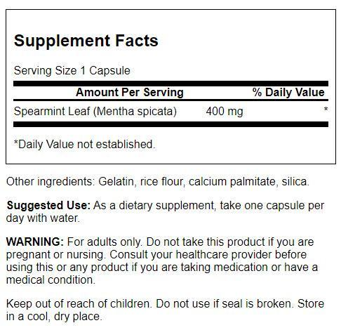 StellarHealth Full Spectrum Spearmint Leaf Capsules
