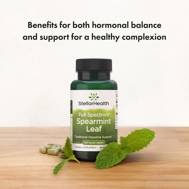 StellarHealth Full Spectrum Spearmint Leaf Capsules